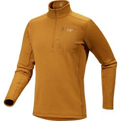 Arcteryx Rho Heavyweight Zip Neck Top Men's in Yukon